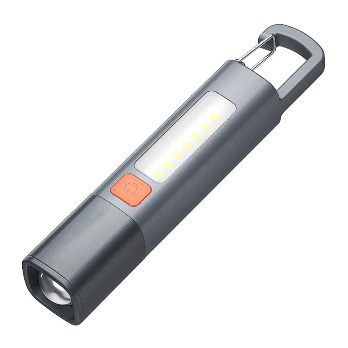 Mini Rechargeable Flashlight – High-Brightness, Telescopic Focus & COB Floodlight for Outdoor Adventures