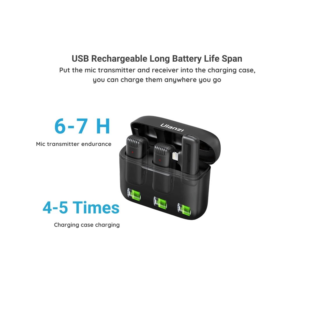Charging Case Microphone