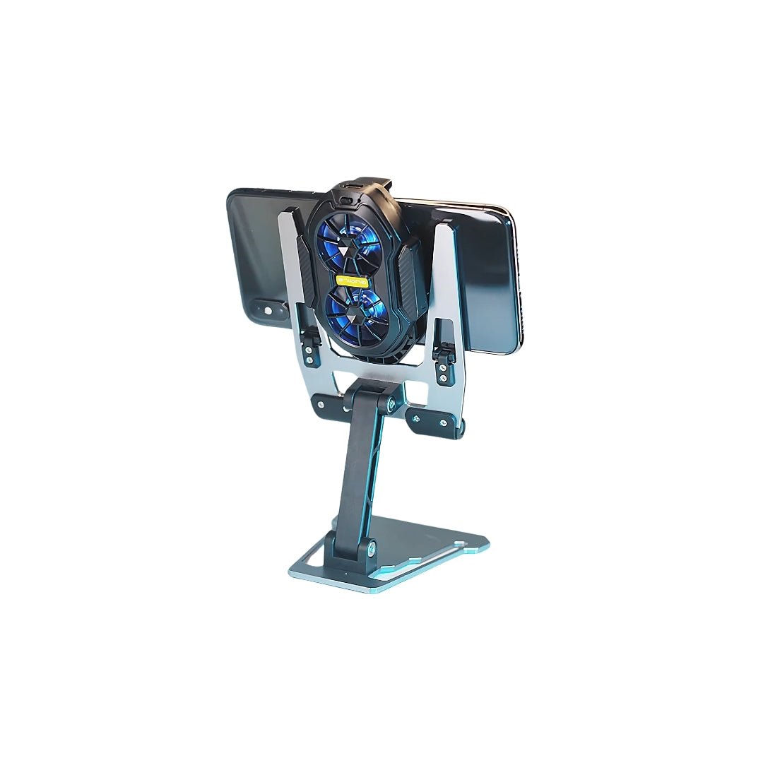 FS01 Dual Fan Rechargeable Mobile Phone Cooler – Powerful & Long-Lasting Cooling for Ultimate Gaming