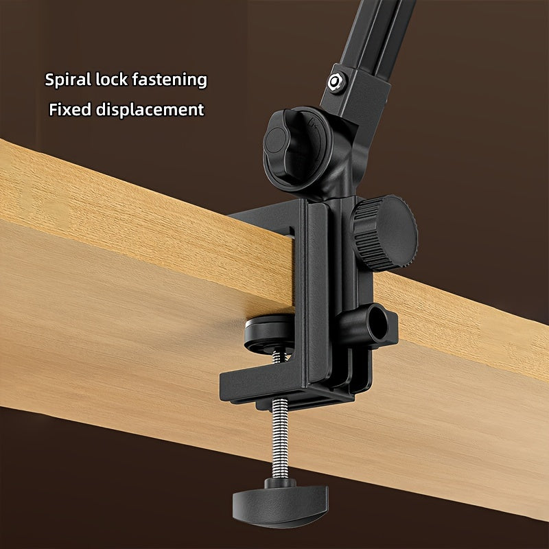Adjustable Dual-Arm Tablet Stand – Flexible Gooseneck Mount for iPad, Samsung Tab, Kindle & More (4.5"–13")