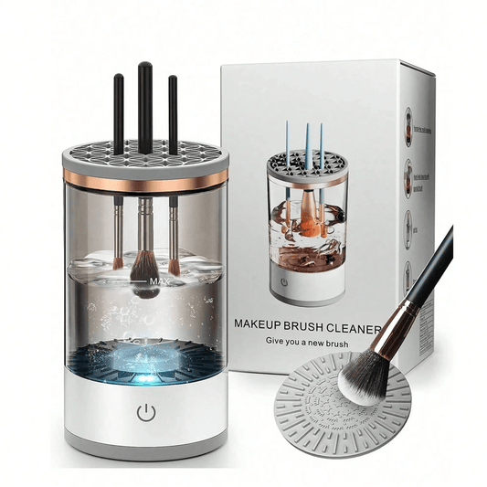 Electric Makeup Brush Cleaner & Spinner – USB Powered Automatic Makeup Brush Cleaning Tool