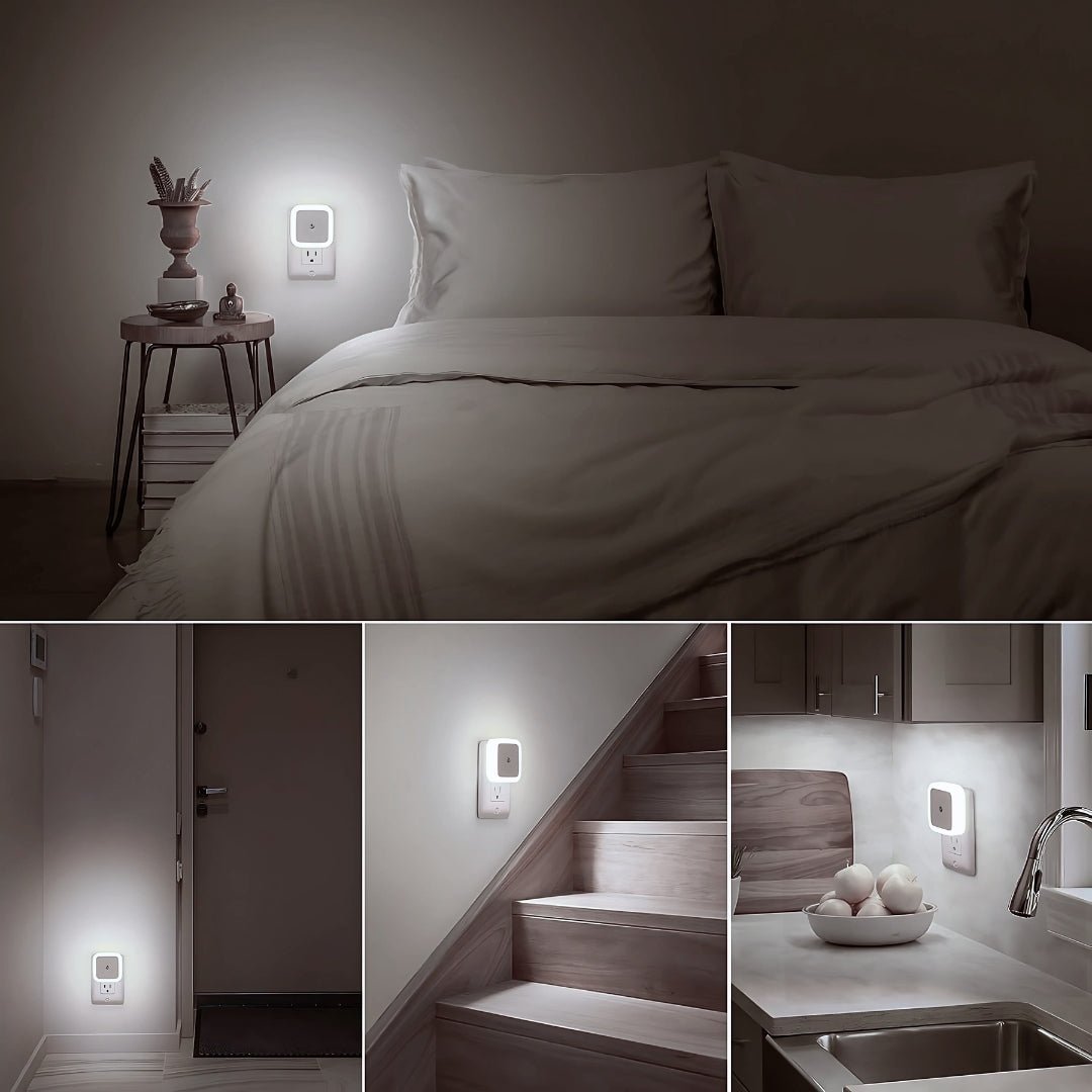 Wireless LED Night Light with Sensor – Night Lamp for Bedroom & Kids' Room