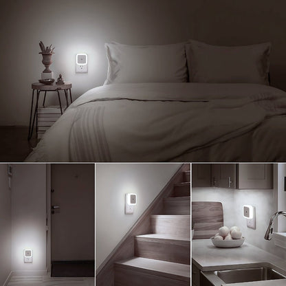 Wireless LED Night Light with Sensor – Night Lamp for Bedroom & Kids' Room