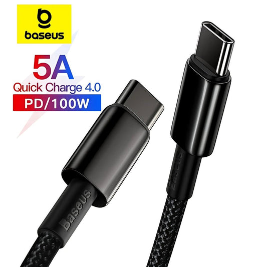 Baseus 100W Fast Charging Data Cable Type-C to Type-C