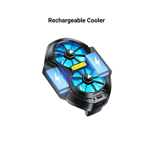FS01 Dual Fan Rechargeable Mobile Phone Cooler – Powerful & Long-Lasting Cooling for Ultimate Gaming