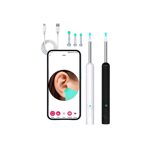 Wireless Smart Visual Ear Cleaner – 1296P HD Camera & LED Lights